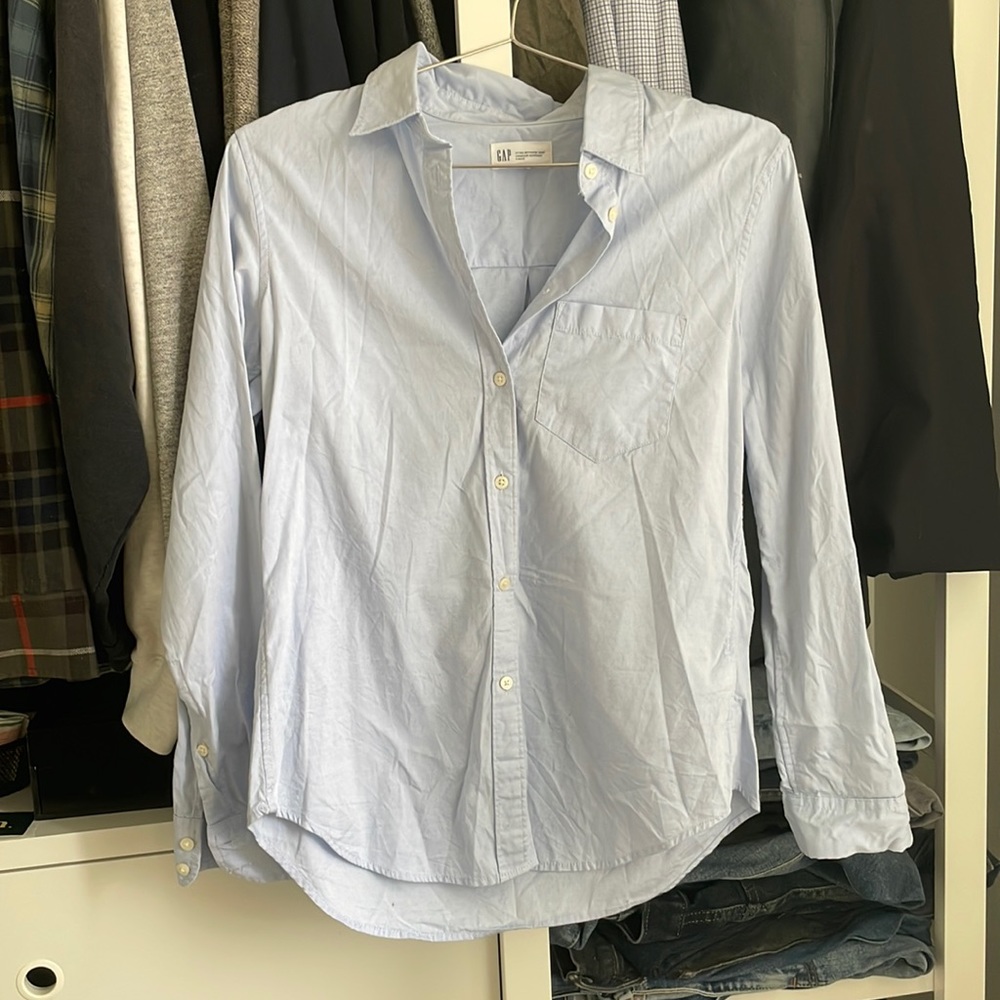 Fitted Boyfriend button up Shirt